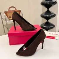 $112.00 USD Valentino High-Heeled Shoes For Women #1453785