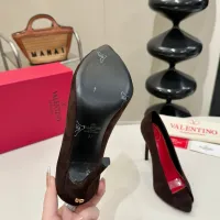 $112.00 USD Valentino High-Heeled Shoes For Women #1453785