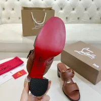$100.00 USD Christian Louboutin CL Slippers For Women #1453904