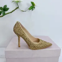 $118.00 USD Jimmy Choo High-Heeled Shoes For Women #1454446