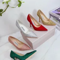 $118.00 USD Jimmy Choo High-Heeled Shoes For Women #1454447