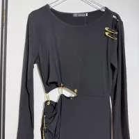 $98.00 USD Versace Dresses Long Sleeved For Women #1454456