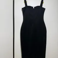 $102.00 USD Versace Dresses Sleeveless For Women #1454460