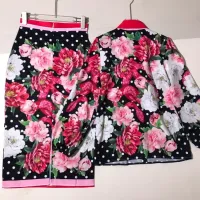 $100.00 USD Dolce & Gabbana D&G Tracksuits Long Sleeved For Women #1454498