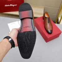 $92.00 USD Salvatore Ferragamo Leather Shoes For Men #1454973