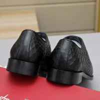 $92.00 USD Salvatore Ferragamo Leather Shoes For Men #1454975