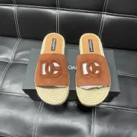 $60.00 USD Dolce & Gabbana D&G Slippers For Men #1455522