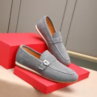 $92.00 USD Salvatore Ferragamo Leather Shoes For Men #1455655