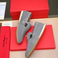 $92.00 USD Salvatore Ferragamo Leather Shoes For Men #1455655