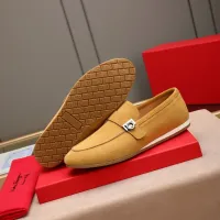 $92.00 USD Salvatore Ferragamo Leather Shoes For Men #1455656