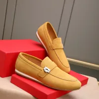 $92.00 USD Salvatore Ferragamo Leather Shoes For Men #1455656