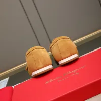 $92.00 USD Salvatore Ferragamo Leather Shoes For Men #1455656