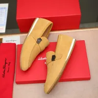 $92.00 USD Salvatore Ferragamo Leather Shoes For Men #1455656