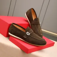 $92.00 USD Salvatore Ferragamo Leather Shoes For Men #1455657