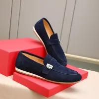 $92.00 USD Salvatore Ferragamo Leather Shoes For Men #1455658