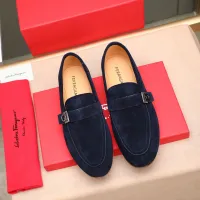$92.00 USD Salvatore Ferragamo Leather Shoes For Men #1455658
