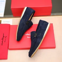 $92.00 USD Salvatore Ferragamo Leather Shoes For Men #1455658