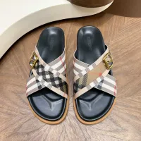 $60.00 USD Burberry Slippers For Men #1455705