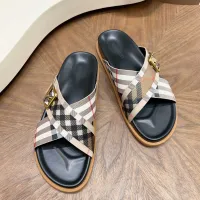 $60.00 USD Burberry Slippers For Men #1455705
