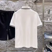 $42.00 USD Moncler T-Shirts Short Sleeved For Men #1457912