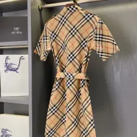 $88.00 USD Burberry Dresses Short Sleeved For Women #1458122
