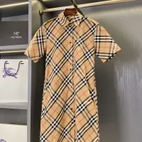 $88.00 USD Burberry Dresses Short Sleeved For Women #1458122