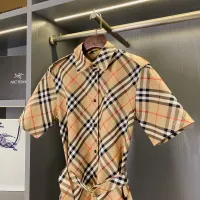 $88.00 USD Burberry Dresses Short Sleeved For Women #1458122