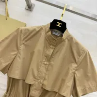 $135.00 USD Burberry Dresses Short Sleeved For Women #1458144