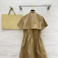 $135.00 USD Burberry Dresses Short Sleeved For Women #1458144