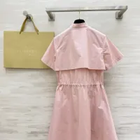 $135.00 USD Burberry Dresses Short Sleeved For Women #1458145