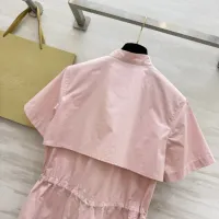 $135.00 USD Burberry Dresses Short Sleeved For Women #1458145