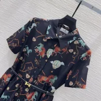 $72.00 USD LOEWE Dresses Short Sleeved For Women #1458302