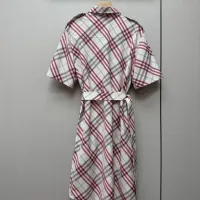 $140.00 USD Burberry Dresses Short Sleeved For Women #1458609