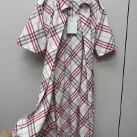 $140.00 USD Burberry Dresses Short Sleeved For Women #1458609