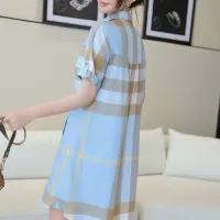 $85.00 USD Burberry Dresses Short Sleeved For Women #1458859