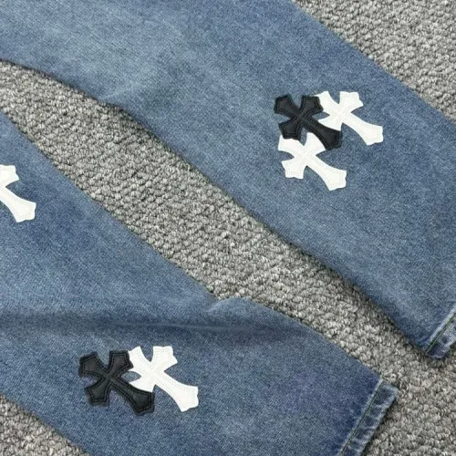 Replica Chrome Hearts Jeans For Men #1459322 $60.00 USD for Wholesale