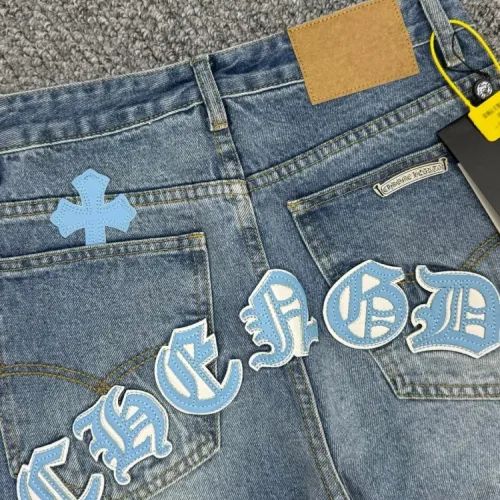 Replica Chrome Hearts Jeans For Men #1459323 $60.00 USD for Wholesale