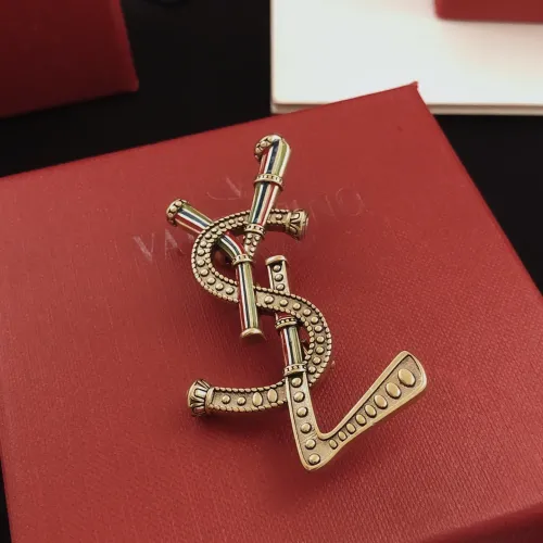 Replica Yves Saint Laurent Brooches For Women #1459478 $32.00 USD for Wholesale