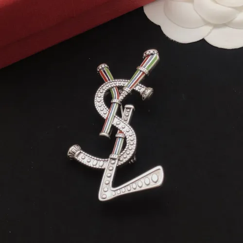 Replica Yves Saint Laurent Brooches For Women #1459710 $32.00 USD for Wholesale