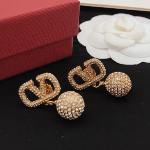 Replica Valentino Earrings For Women #1459893 $34.00 USD for Wholesale
