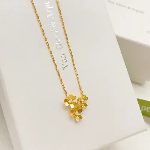 Replica Van Cleef & Arpels Necklaces For Women #1459931 $34.00 USD for Wholesale