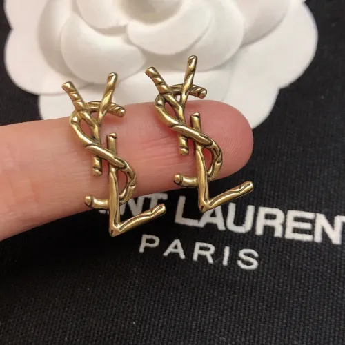Replica Yves Saint Laurent YSL Earrings For Women #1459979 $25.00 USD for Wholesale