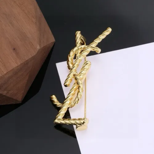 Replica Yves Saint Laurent Brooches For Women #1460166 $27.00 USD for Wholesale