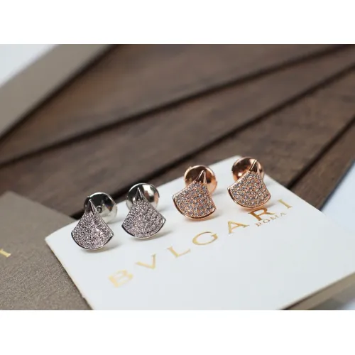 Replica Bvlgari Earrings For Women #1460334 $29.00 USD for Wholesale