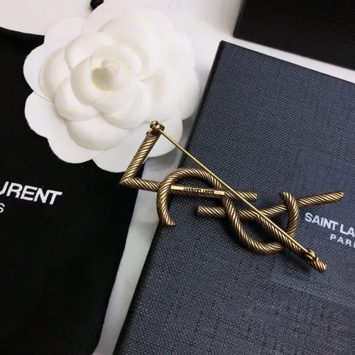 Replica Yves Saint Laurent Brooches For Women #1460477 $27.00 USD for Wholesale