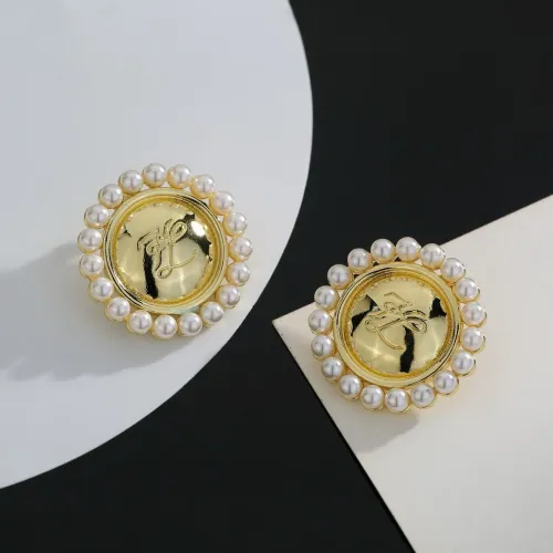 Replica LOEWE Earrings For Women #1460654 $25.00 USD for Wholesale