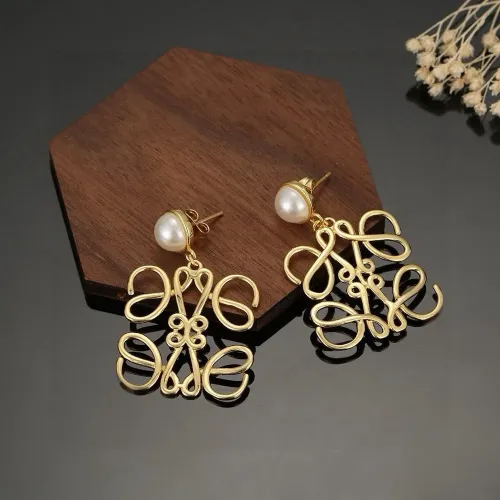 Replica LOEWE Earrings For Women #1460656 $25.00 USD for Wholesale