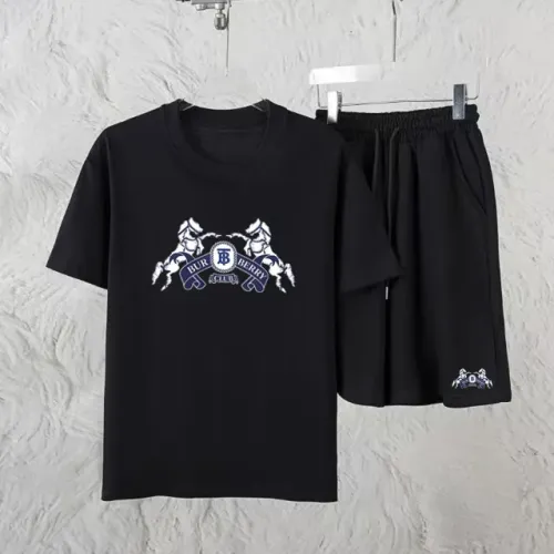 Burberry Tracksuits Short Sleeved For Unisex #1461314, $60.00 USD, [ITEM#1461314], Burberry Tracksuits