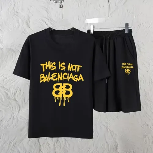 Balenciaga Fashion Tracksuits Short Sleeved For Unisex #1461323