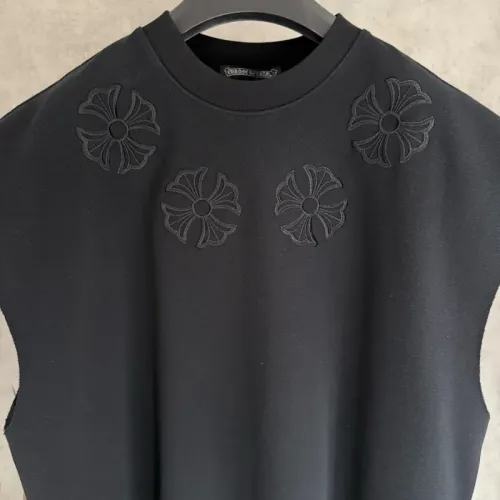 Replica Chrome Hearts T-Shirts Sleeveless For Men #1461524 $42.00 USD for Wholesale